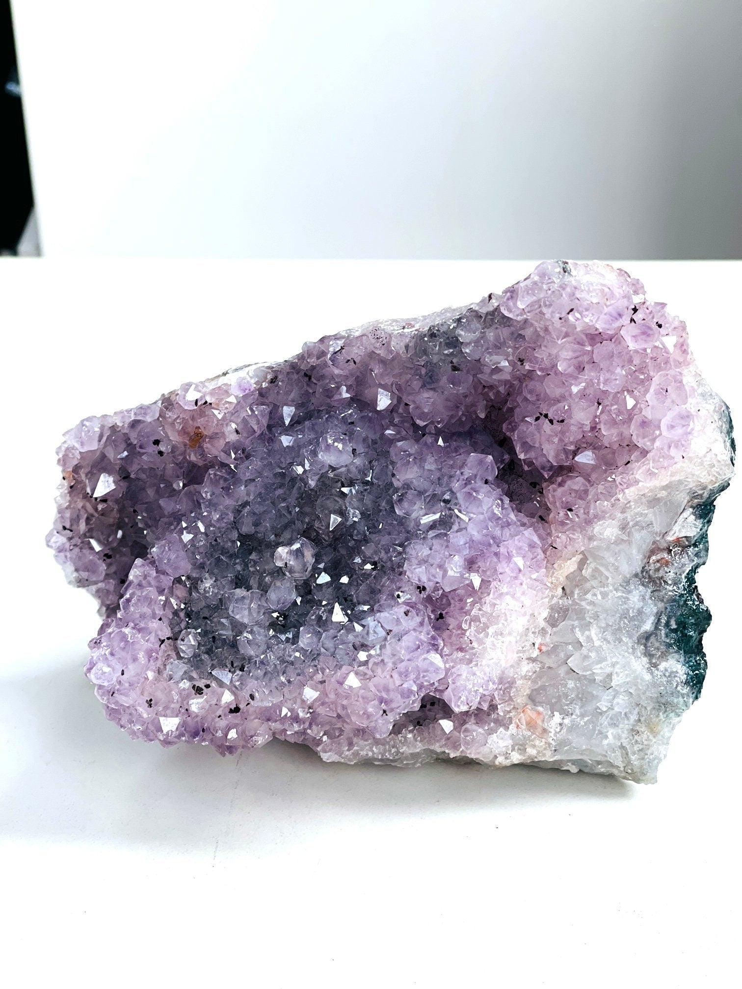 Unique Amethyst Flower Mineral Specimen, 1.6kg Amethyst Flower, Special Amethyst Flower Specimen, Amethyst Mineral Specimen - Million Years Crystal