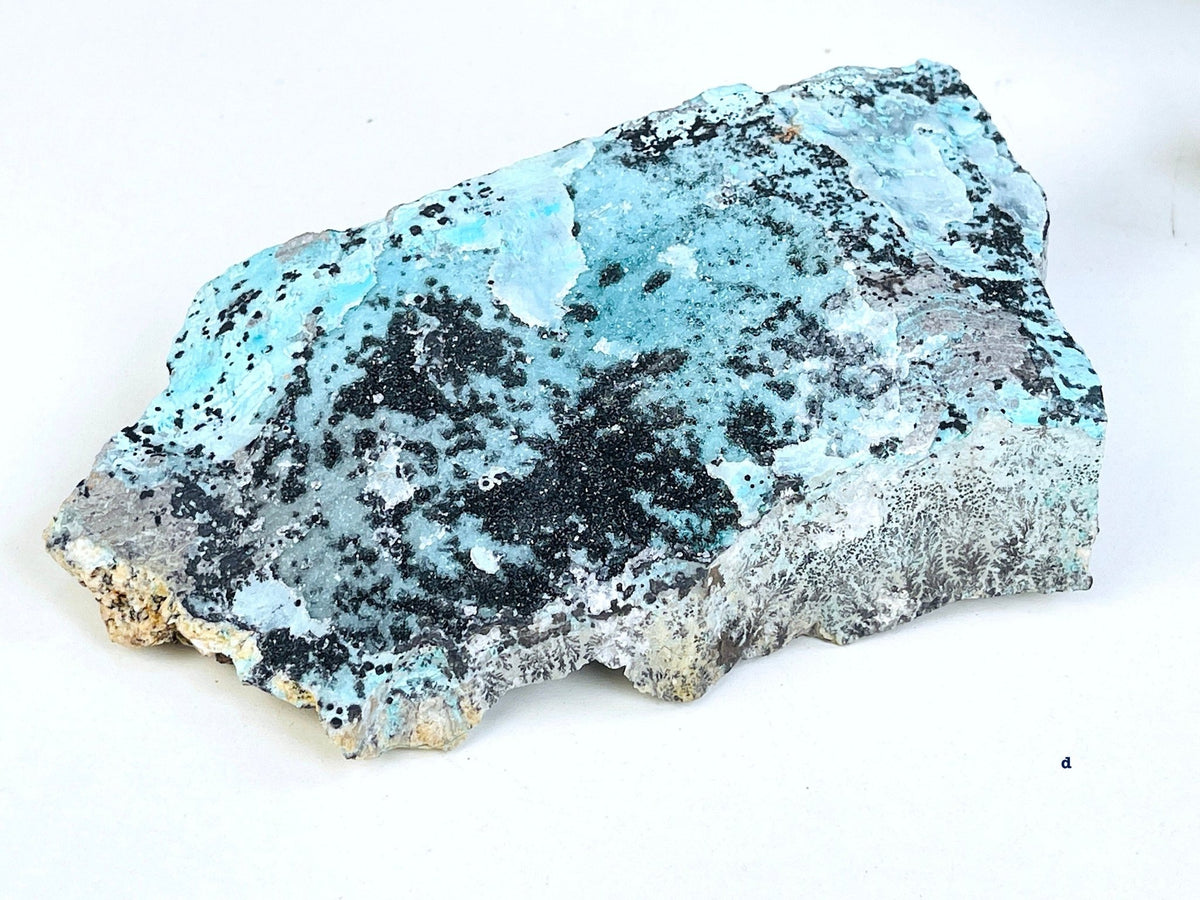 XL Dendritic Chrysocolla Specimen from Congo - Million Years Crystal