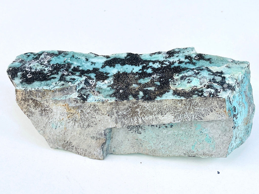 XL Dendritic Chrysocolla Specimen from Congo - Million Years Crystal