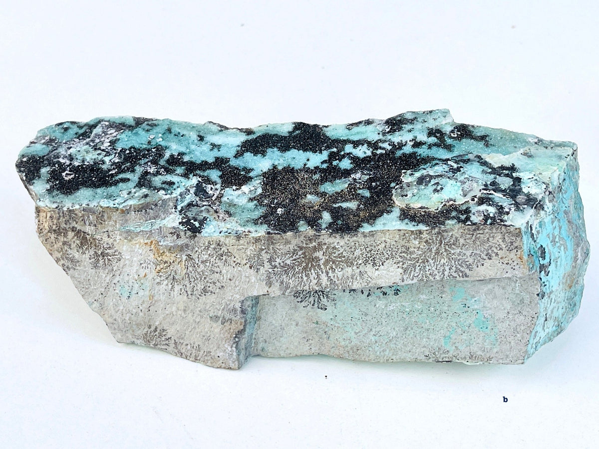 XL Dendritic Chrysocolla Specimen from Congo - Million Years Crystal