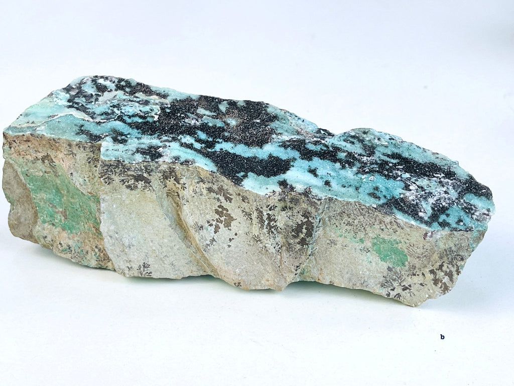 XL Dendritic Chrysocolla Specimen from Congo - Million Years Crystal