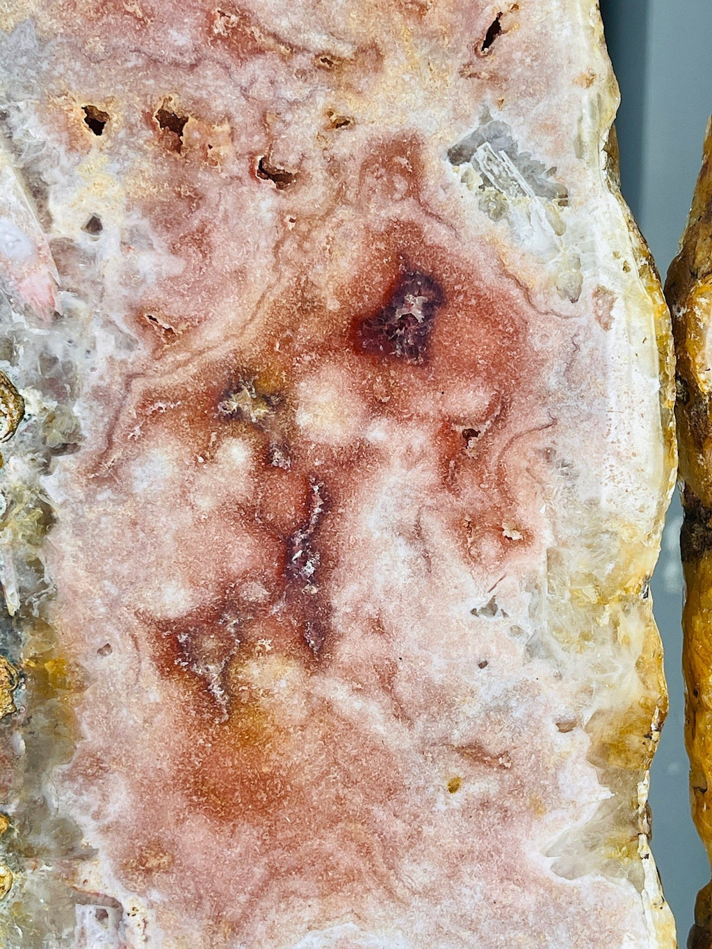XXXXL Pink Amethyst Angel Wings on Stand | 64cm Statement Crystal | Home Décor Gift - Million Years Crystal